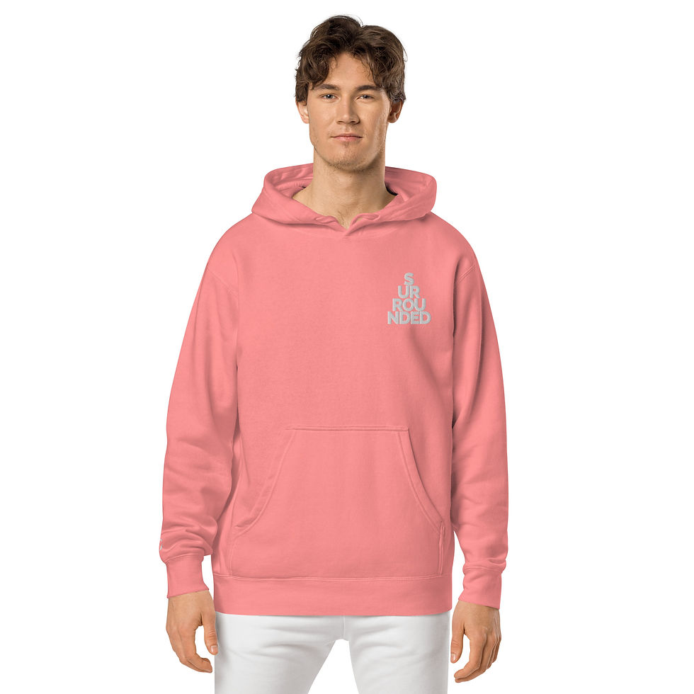 Thumbnail: SURROUNDED: Unisex pigment-dyed hoodie