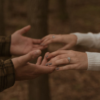 couple holding hands