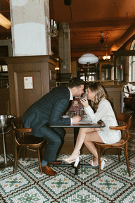 couple having dinner
