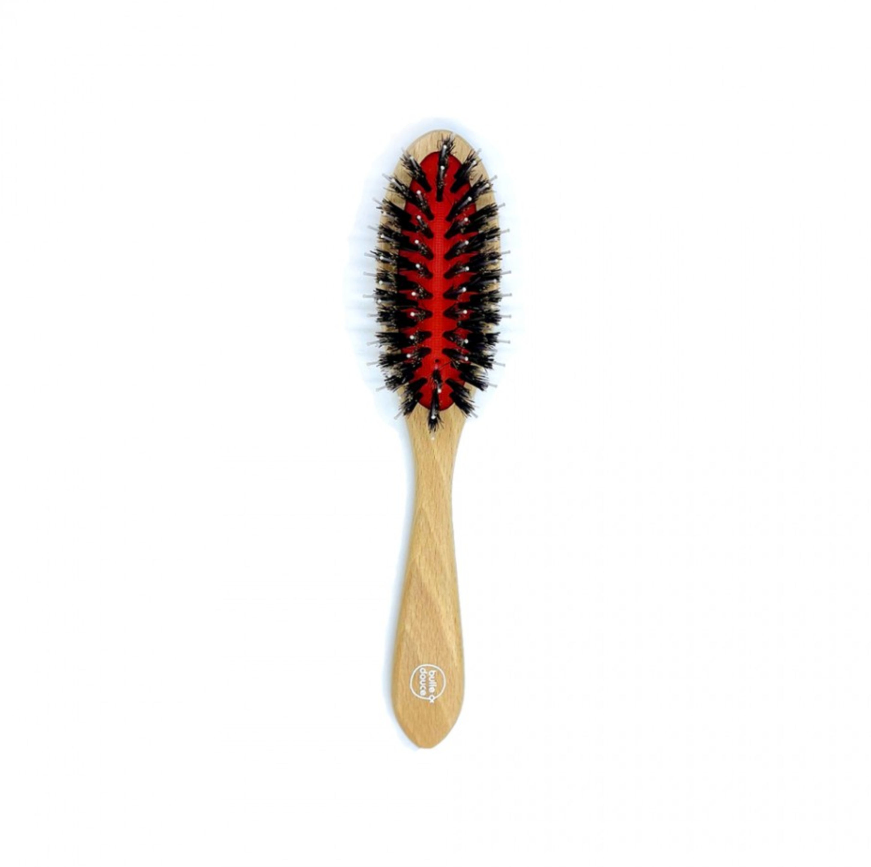 Petite brosse sanglier et nylon Bulle et Douce pour chats et chiens