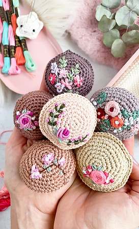 Blumenstickkurs bei Häkelprojekte