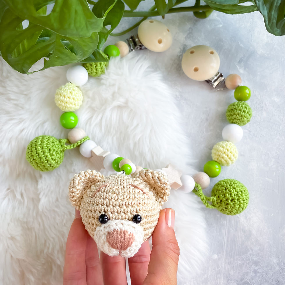 Miniaturbild: PDF Anleitung Kinderwagenkette häkeln