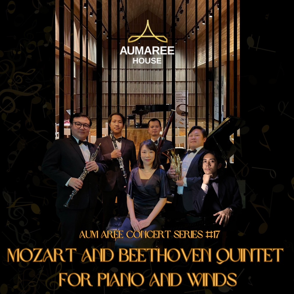 Mozart and Beethoven Quintet for Piano and Winds
