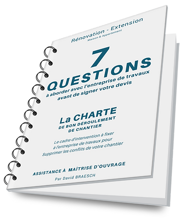 Travaux - charte de bon déroulement de chantier - fixer un cadre d'intervention - supprimer les conflits de votre chantier