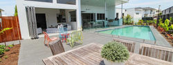 Frameless glass pool Fence