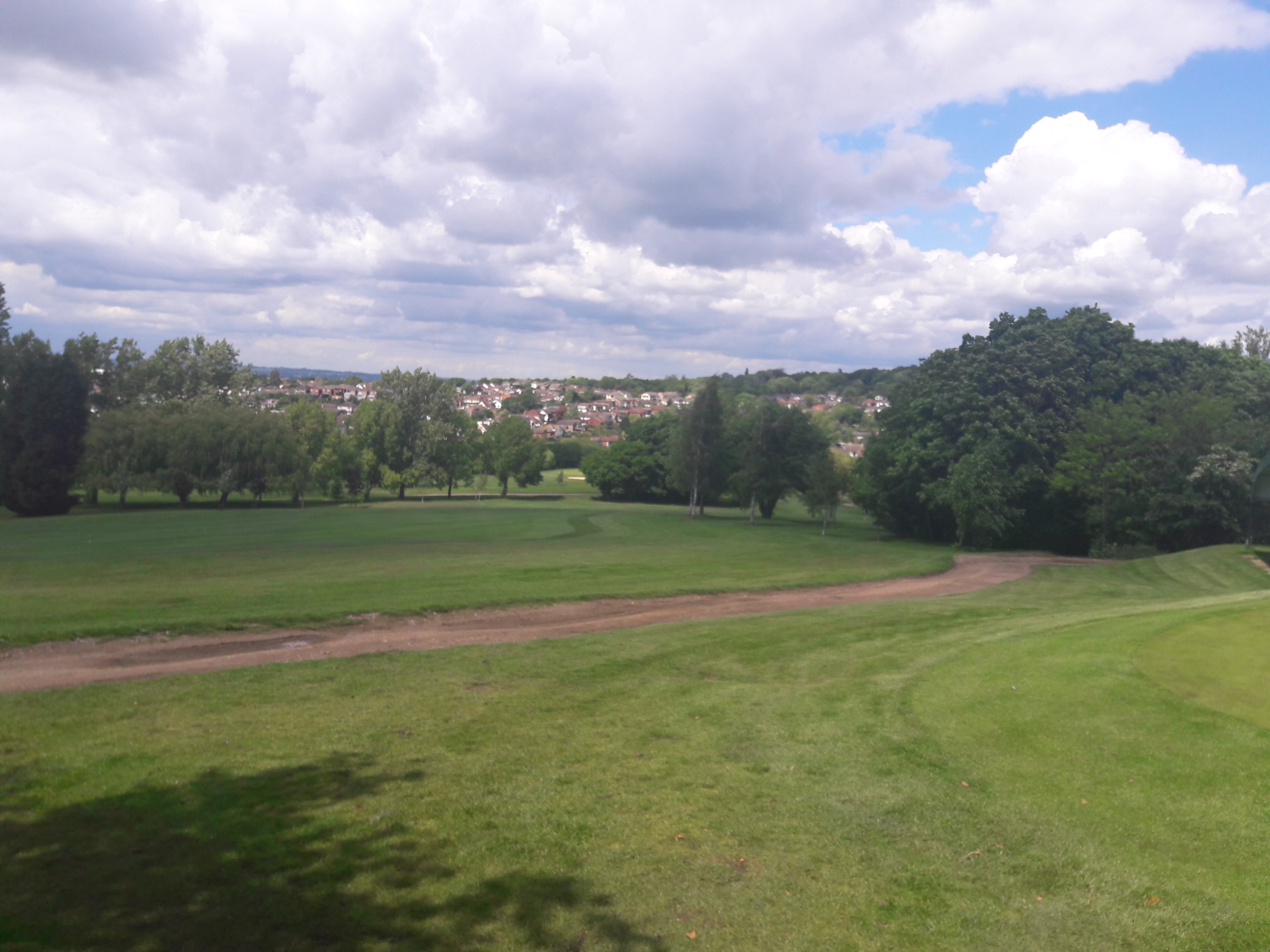 KMS Hire's Giant Light Up Numbers at Boyce Hill Golf Club in Benfleet