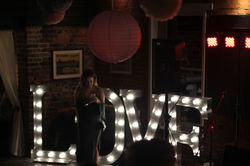 KMS Hire LOVE letter lights for hire