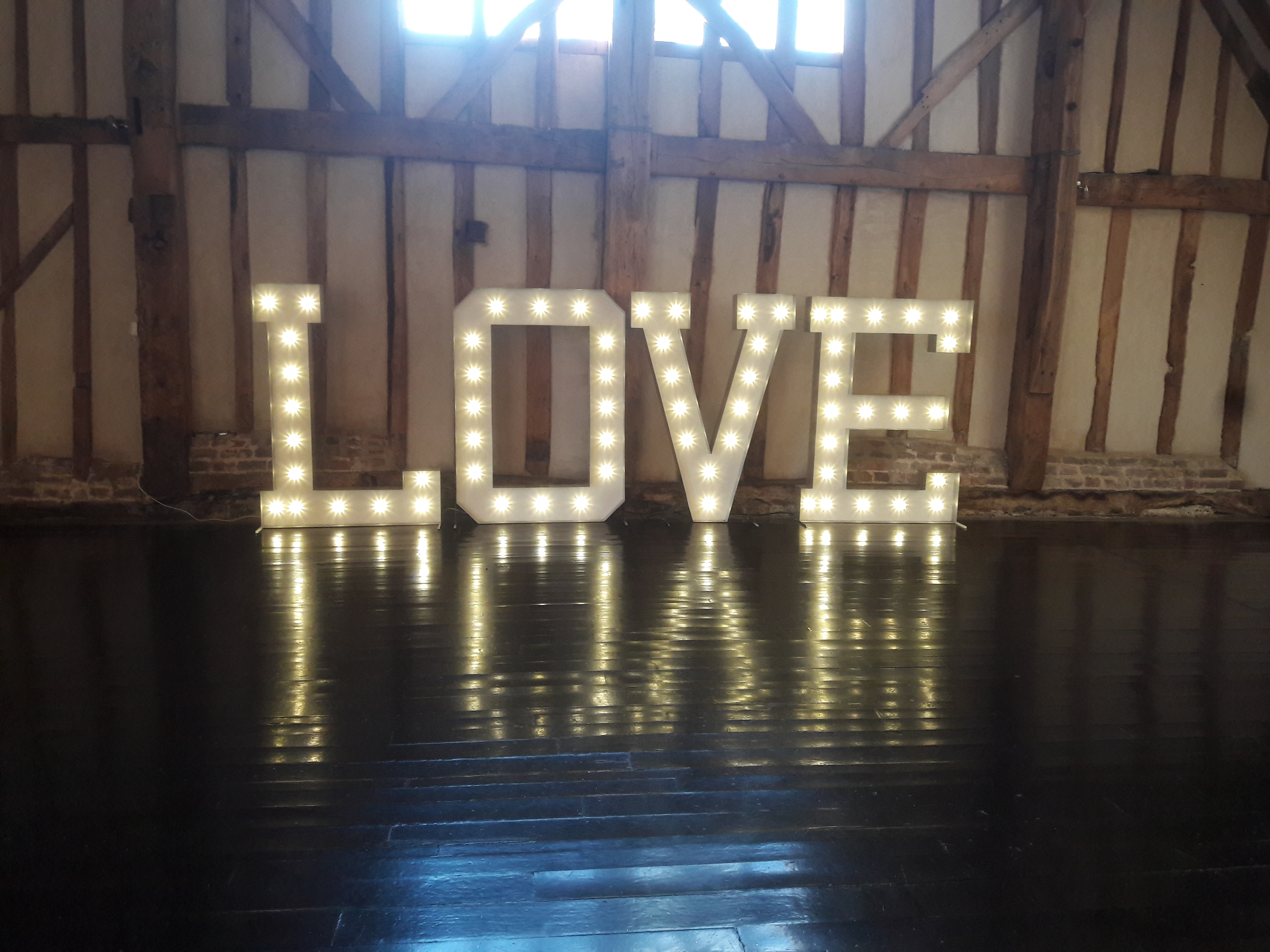 Kms Hire S Giant Light Up Letters At Blake Hall Wedding Venue In Ongar Kms Hire At Blake Hall Wedding Venue