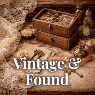 vintage and found items