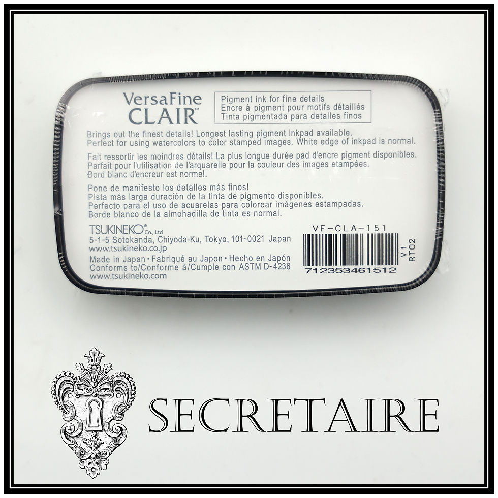 Thumbnail: Pigment ink: VersaFine Clair - Chianti [Y17B]