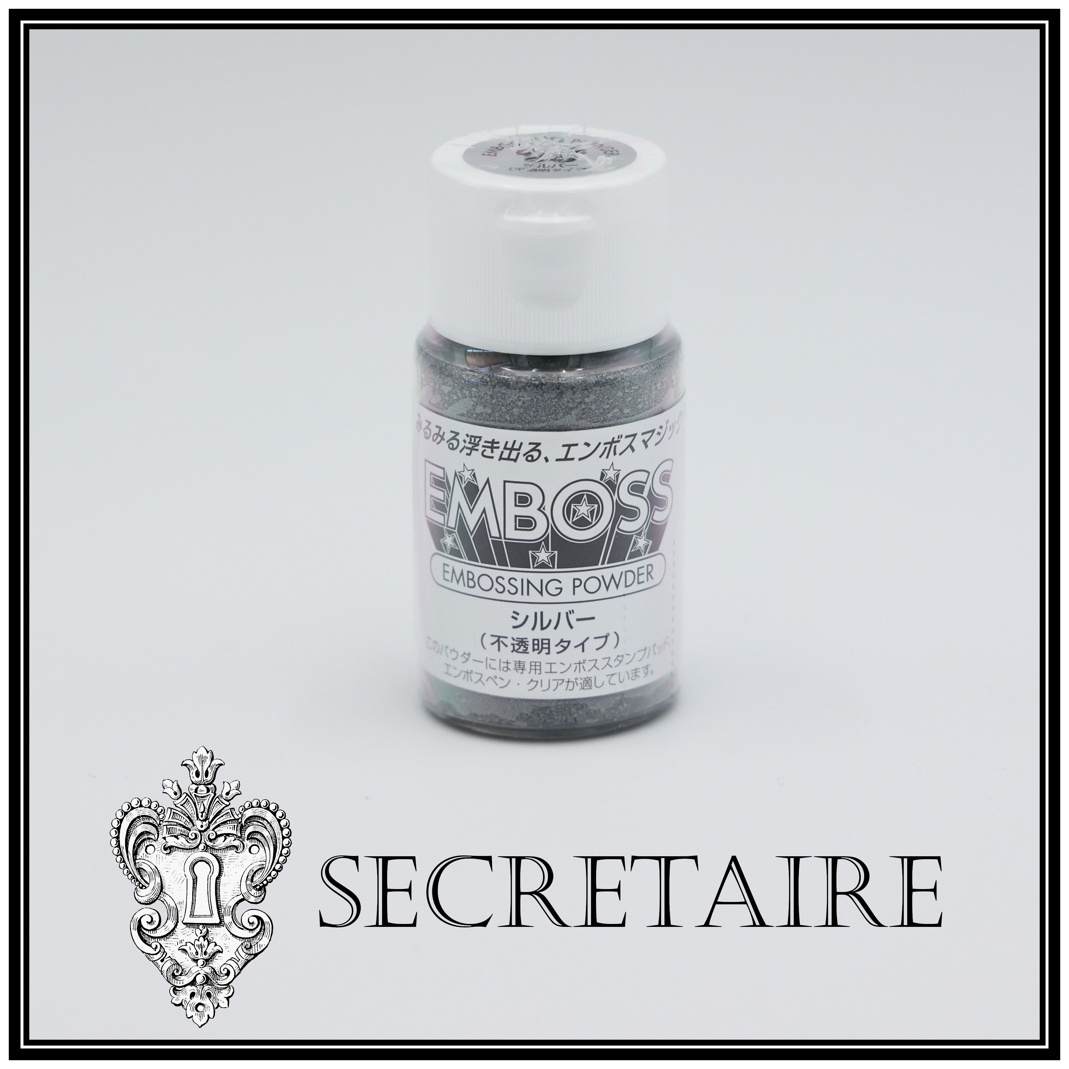 Tsukineko embossing powder: Silver 30ml [DR-H7]