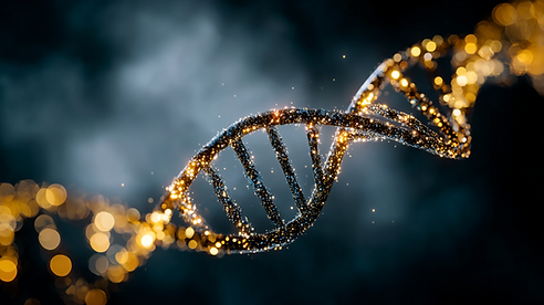u7367214577_a_photorealistic_DNA_double_helix_formed_by_golde_e1ce2ce8-1cfc-4b99-99dc-76e7