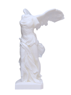 Winged Victory of Samothrace ' Nike ' - White