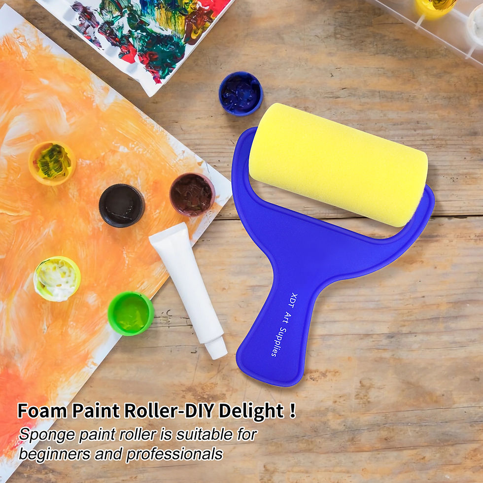 Thumbnail: XDT Foam Roller 16Pc Set – Premium Paint Roller for Painting, Staining and Craft