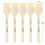Thumbnail: XDT#2805-50 Hake Brush 5Pc Set-Flat Watercolor Brush with Goat Hair
