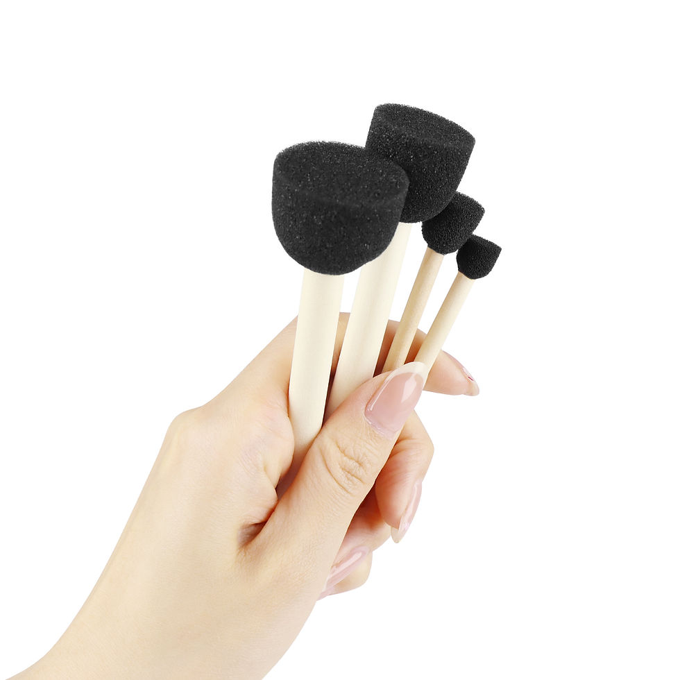 Thumbnail: XDT- Foam Paint Brushes 25PCS, Sponge Paint Brushes for Staining, Crafting