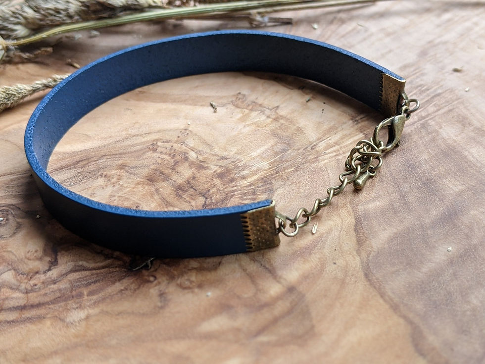 Thumbnail: Secret Message Bracelet With Chain Clasp
