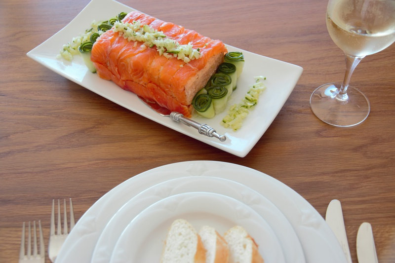 ColdSmoked Trout Mousse Two Dam & Kingfisher