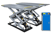 Hu Lift low-profile scissor car lift for vehicle maintenance and repair