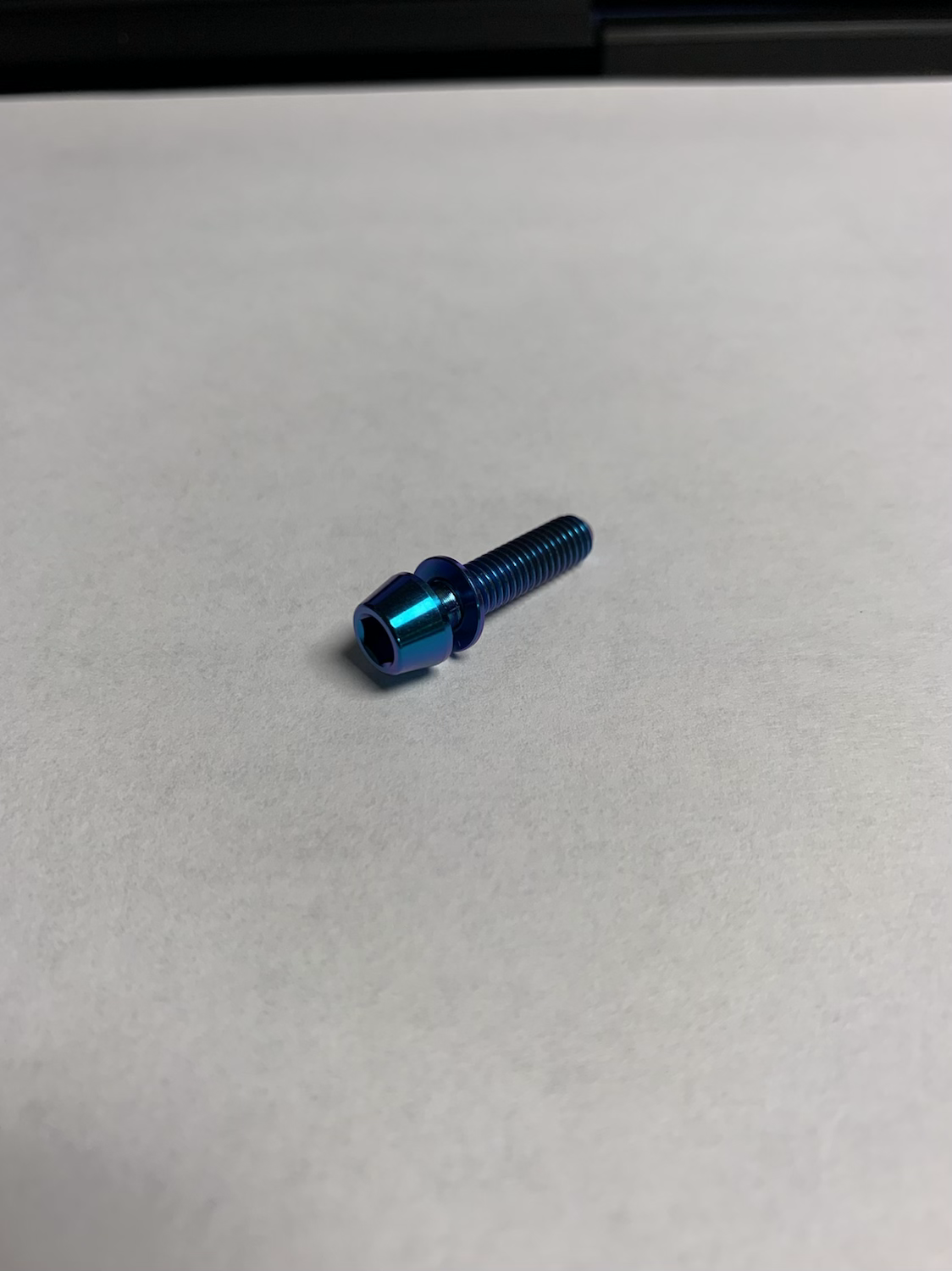 M5x20 Tapered Titanium - Seat Clamp