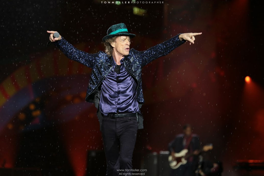 Mick Jagger - Rolling Stones / Photo by Ton Müller