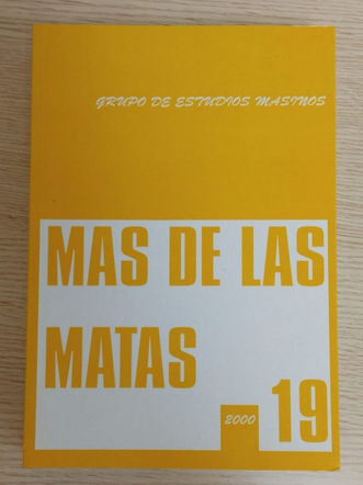 Mas de las Matas XIX - 10€