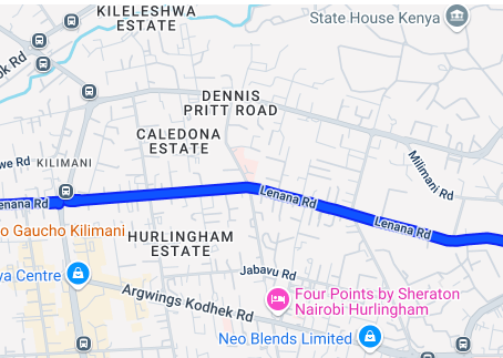 Transport Services on Lenana Road