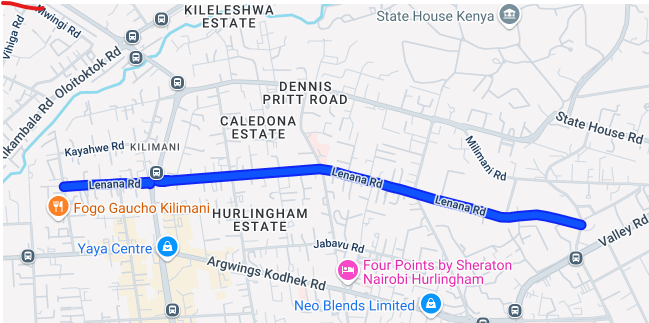 Transport Services on Lenana Road