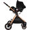 Thumbnail: Kinderwagen 3-in-1 Liam Black/Rose