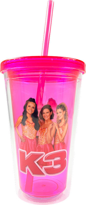 K3 Drinkbeker met rietje