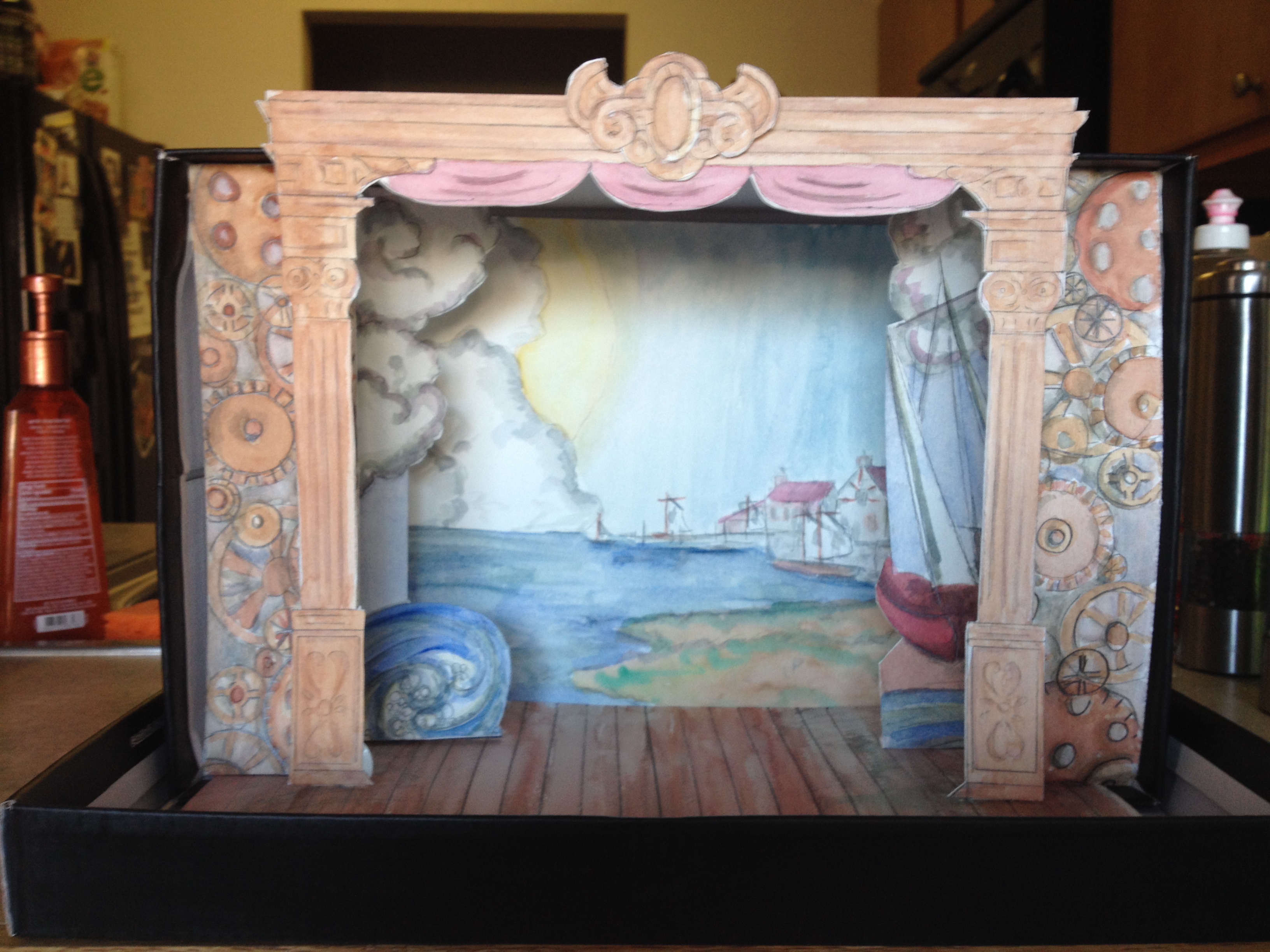 Shubert Senario Shoe Box Design