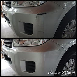 bumper scratch repair