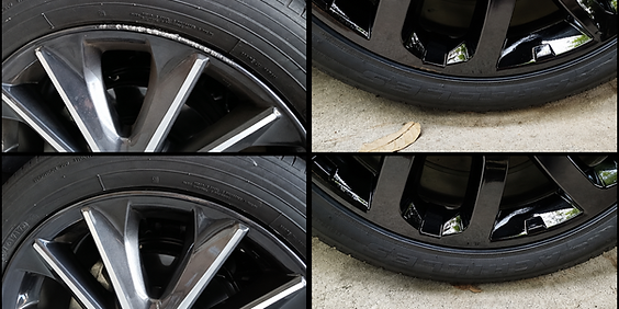 professional alloy wheel repair and repaint