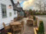 Thumbnail: FSC Timber outdoor four seater furniture sets outside a pub.