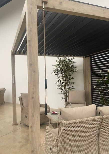 Thumbnail: Pergola 3.0m x 3.0m - Wood Effect