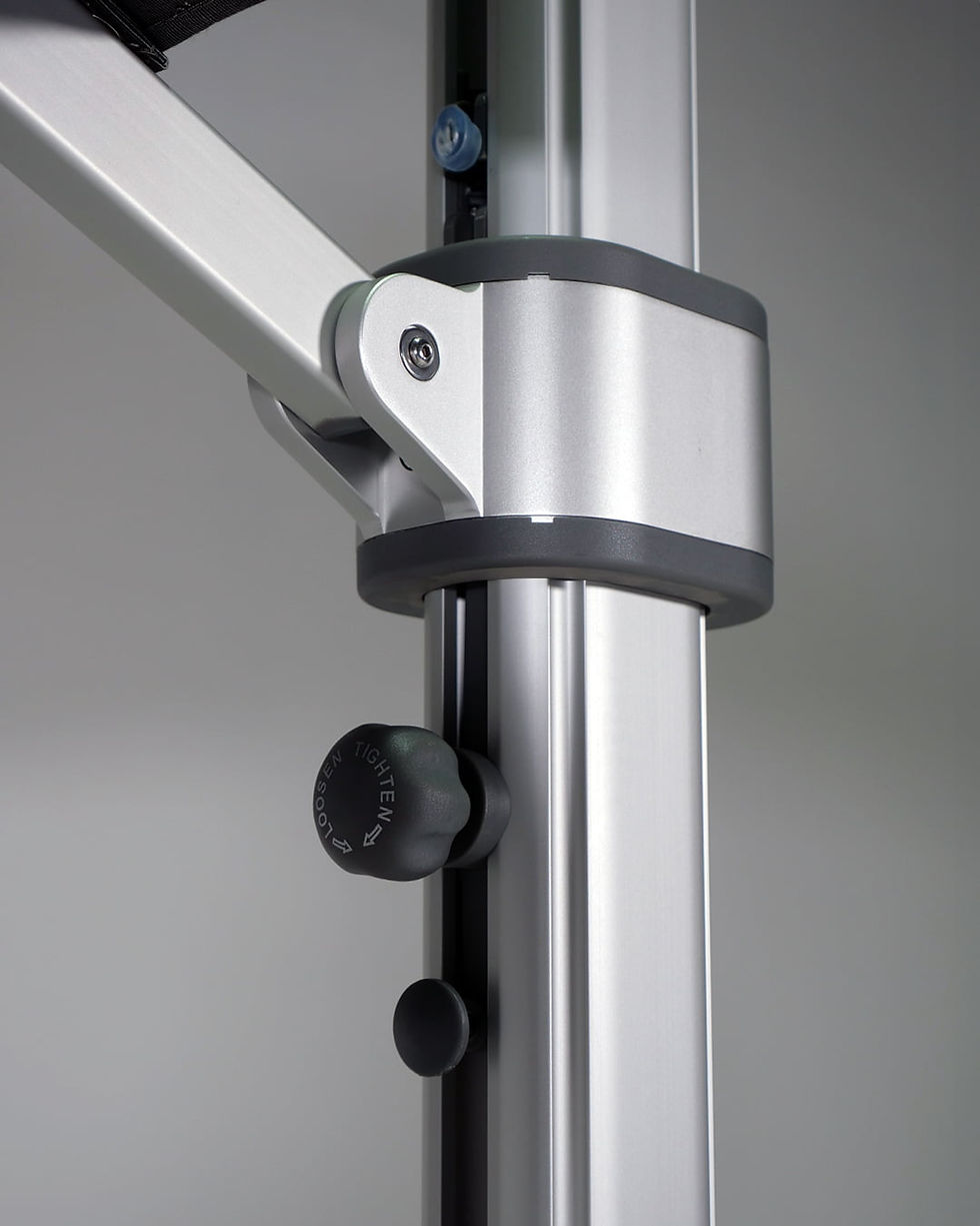 Thumbnail: Eclipse Cantilever Parasol close up frame