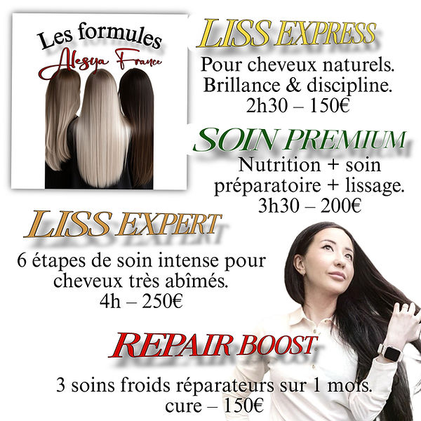 les formules_lissages_cheveux_alesyafrance