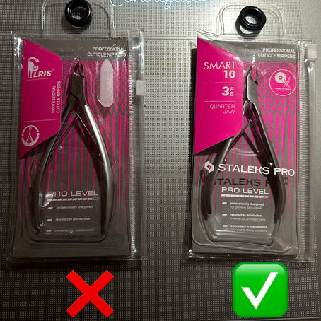 Comment reconnaître visuellement une contrefaçon d’outils pour manucure Staleks?
