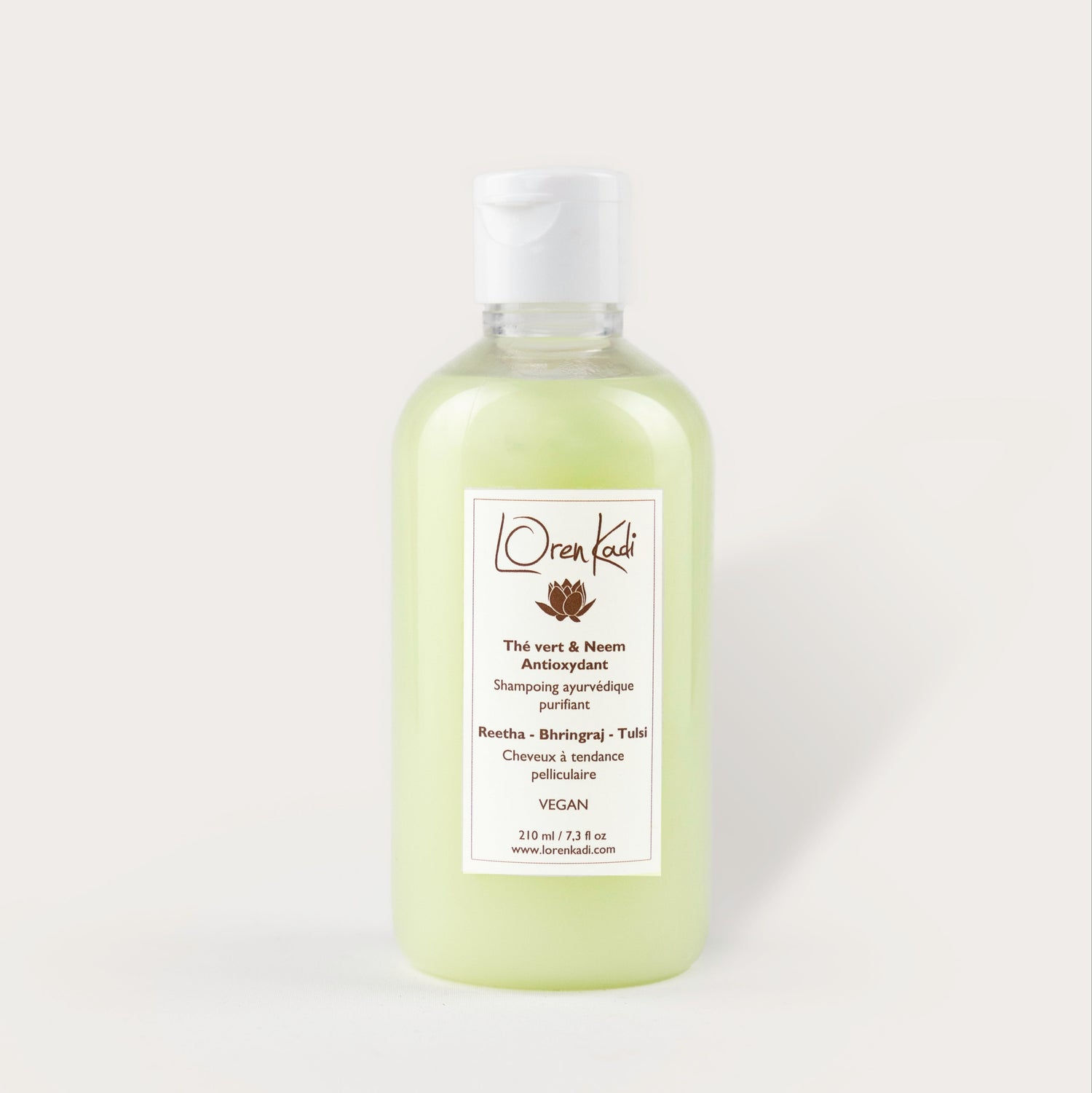 Shampoing ayurvédique Purifiant - Thé vert & Neem