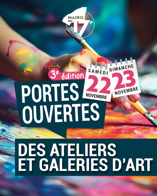 Journées portes ouvertes des ateliers d'artistes du 17ème arrondissement