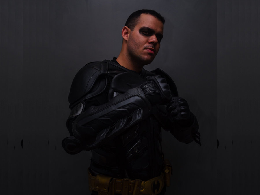 Ação social com o Batman Thyago