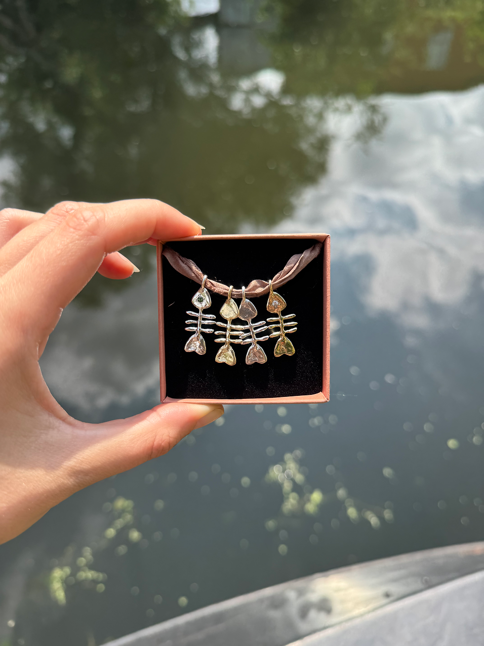 Thumbnail: Fish Bones Charm