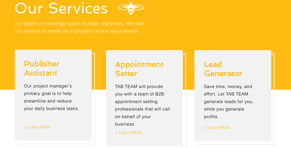 TAB MEDIA SUPPORT WEBSITE