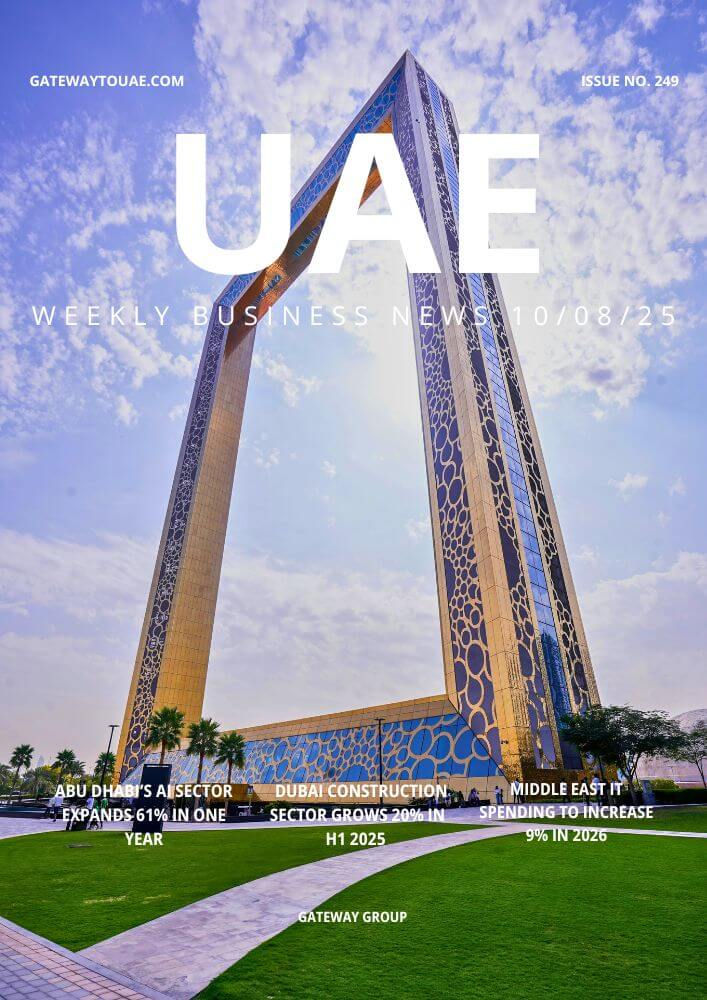 UAE Weekly Business News blog 11 August 2025 Issue 249 Economy Trade and Investment headlines shaping the commercial landscape in Abu Dhabi and Dubai by Gateway Group
