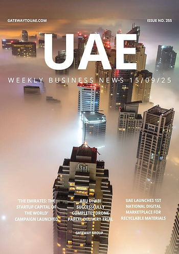 UAE Weekly Business News blog 22 September 2025 Issue 255 Economy Trade and Investment headlines in Abu Dhabi and Dubai free market intelligence by Gateway Group