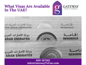 What Visas Are Available In The UAE?