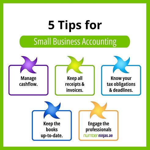 5 tips for small business accounting
