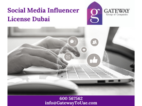 Social Media Influencer License Dubai