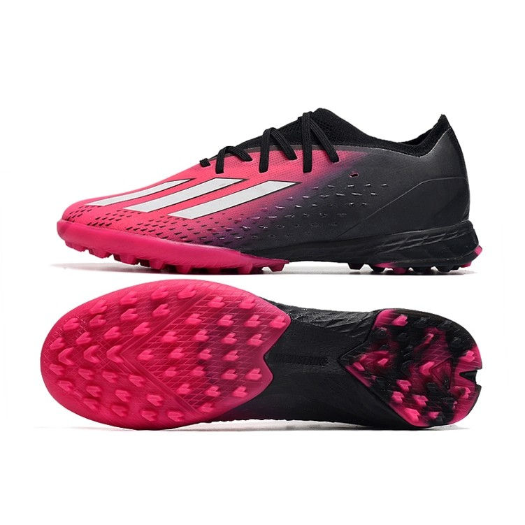 Miniatura: Chuteira ADIDAS X Speedportal.1 Society Rosa Preto