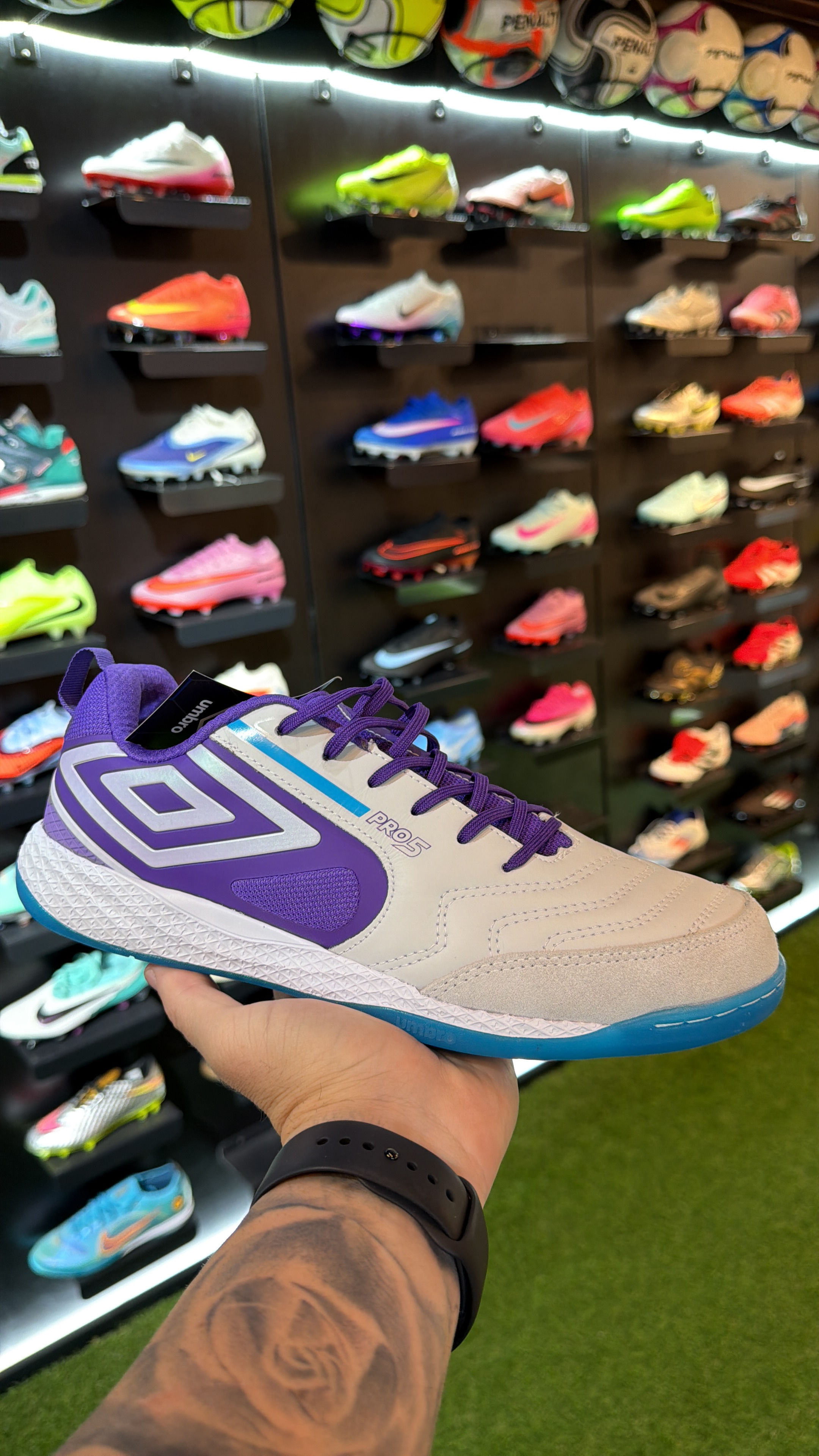 Chuteira Futsal Umbro Pro 5 Bump